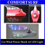 Car Decorative Wind Power Shark LED Light